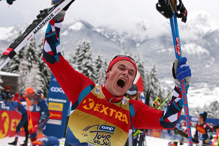 Sci di Fondo - Blinkfestivalen, Amundsen si aggiudica la mass start di Sandnes; ottimo 4° posto di Pellegrino