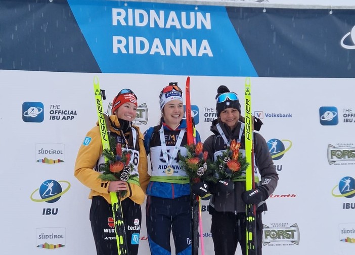 Biathlon - IBU Cup Junior in Val Ridanna: Fabiana Carpella è 3^ nella sprint vinta da Anna Andexer