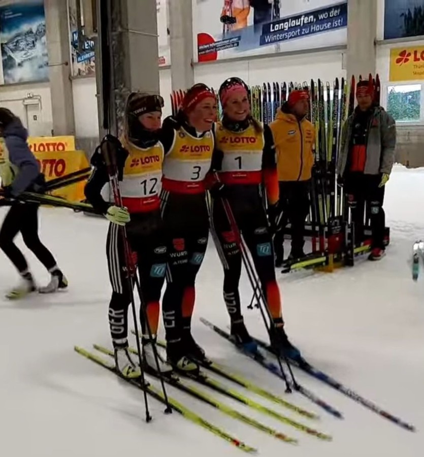 Sci di Fondo - Coletta Rydzek vince il titolo nazionale sprint a Oberhof. Bene Ganz 5a