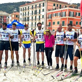 Elisa Brocard con il team Valle d'Aosta nell'edizione 2023