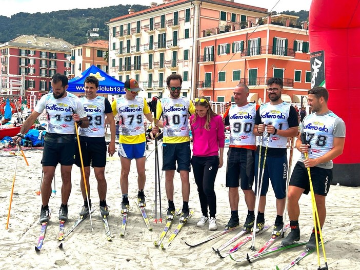 Elisa Brocard con il team Valle d'Aosta nell'edizione 2023