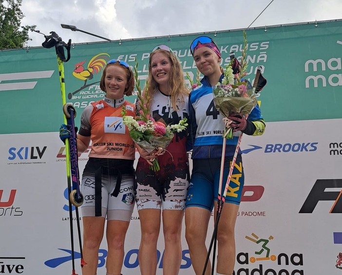 Skiroll - Campionati del Mondo Junior: Anna Maria Ghiddi argento nella 200mt Sprint di Madona! Bronzo per Alessandro Corradi