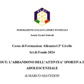 Sport&amp;Life - &quot;Drop Out: l’abbandono dell’attività sportiva in età adolescenziale&quot;, la tesi di Marco Giavedon per il corso allenatori di 3° livello