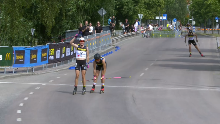 Skiroll - Campionati svedesi, Linn Sömskar beffa Moa Hansson nel finale della Mass Start femminile