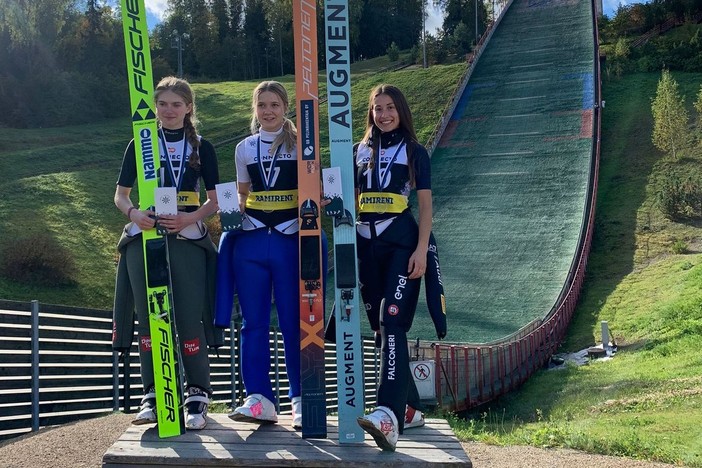 Salto con gli sci - Martina Ambrosi 3ª in Intercontinental Cup a Otepää: primo podio per l'azzurra in questa competizione