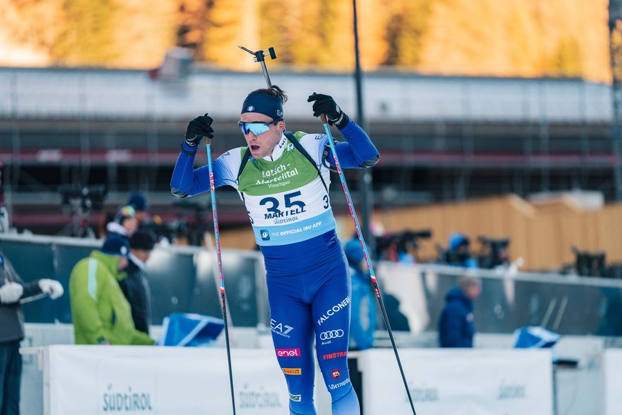 Foto di repertorio. Credis Biathlonzentrum Martell