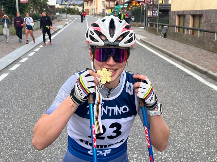 Skiroll - Mondiali Val di Fiemme, Alba Mortagna è la nuova campionessa del mondo sprint. Trionfa davanti a Sömskar