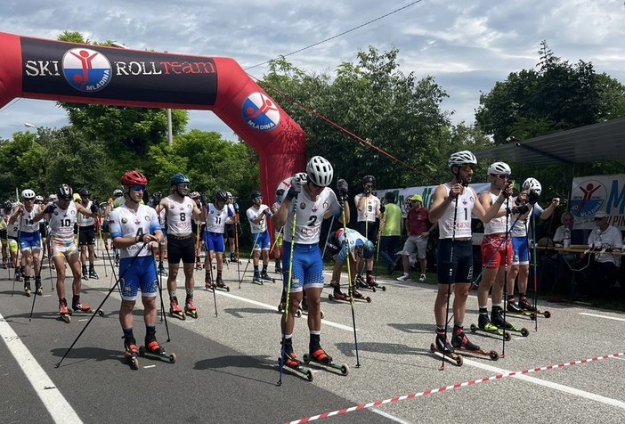 Skiroll - Coppa Italia NextPro: Emanuele Becchis e Lisa Bolzan si impongono nella mass start di Sgonico