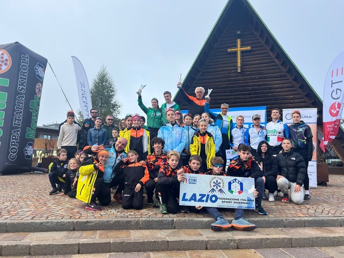 Skiroll - Coppa Italia NextPro, il Comitato Lazio Sardegna festeggia il successo del Winter Sport Subiaco