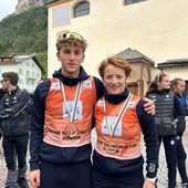 VIDEO, Skiroll - Anna Maria Ghiddi e Stefano Epis festeggiano la vittoria della Coppa del Mondo Junior. Le loro parole a Fondo Italia.