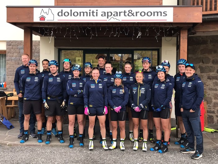 Sci di fondo e biathlon - Norvegia, Svezia, Italia e non solo: le nazionali al Dolomiti Apart &amp; Rooms (Varena) per i raduni estivi. Tutte le date