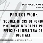 Sport&amp;Life - Dodici tesi sul fondo: &quot;Scuole di sci di fondo 2.0: come renderle più efficienti nell'era del digitale&quot;, la tesi di Tommaso Custodero