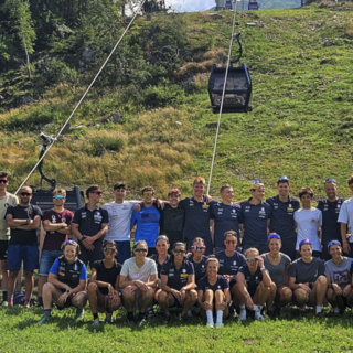 Sci di fondo - Nazionale juniores e gruppo AIN al lavoro a Forni Avoltri prima del Summer Cross Country