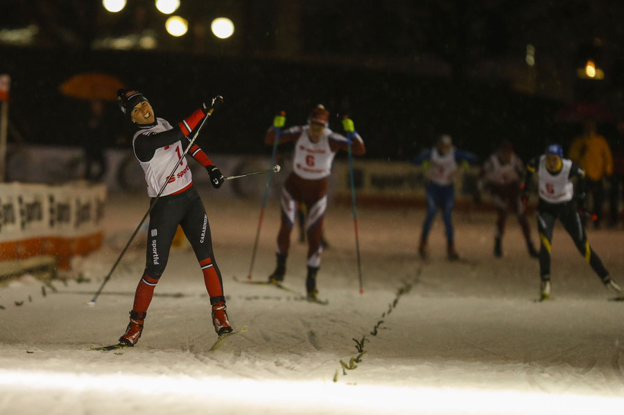 Gaia Vuerich vince il titolo italiano sprint a Feltre nel 2017 (foto Flavio Becchis)