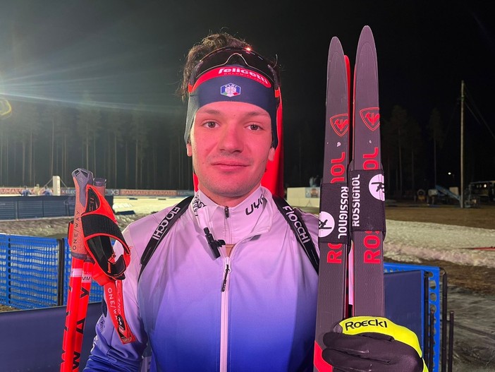 VIDEO - Biathlon, Tommaso Giacomel: &quot;Pista veloce, ma domani è previsto brutto tempo. Nelle prime gare i francesi hanno impressionato&quot;