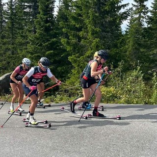 Sci di fondo - La nazionale juniores azzurra in raduno a Predazzo