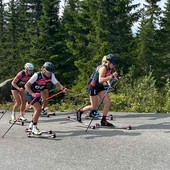 Sci di fondo - La nazionale juniores azzurra in raduno a Predazzo