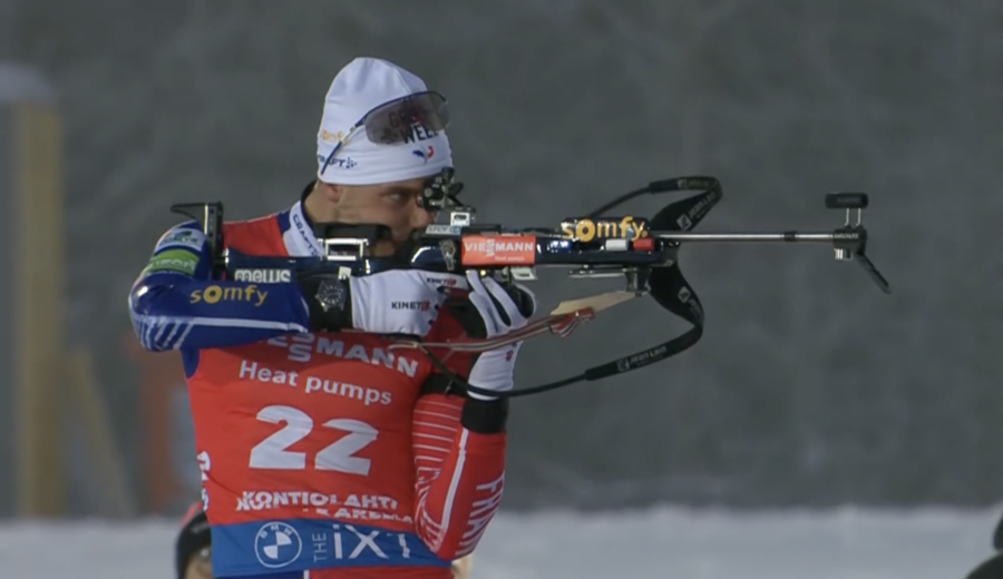 Biathlon - Jacquelin e la tensione dell'ultima serie: &quot;Ho sentito il peso della storia, ma sono riuscito a gestirla bene&quot;