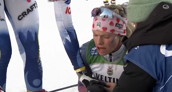 Sci di fondo - Super Jessie Diggins, dal sangue a un'altra vittoria in una 10 km che le vale la leadership in Coppa del Mondo