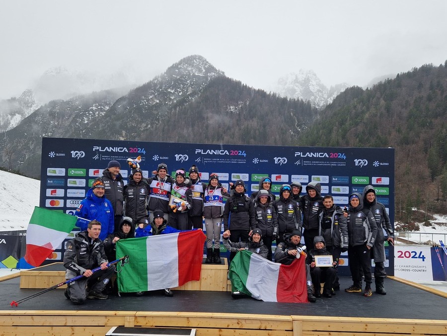 Sci di fondo - Mondiali Juniores. Ghio, De Martin Pinter, Artusi e Gismondi festeggiano il bronzo in staffetta: le dichiarazioni dei quattro azzurrini