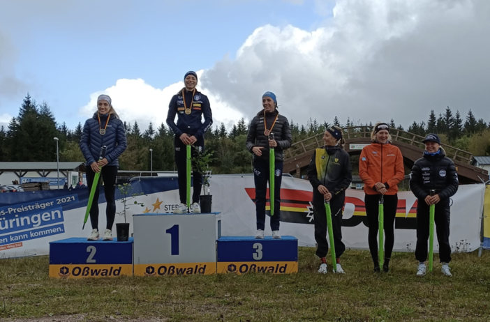 Sci di fondo - Franchi vince in Germania! A Oberhof è sua la 5 km di corsa campestre contro le atlete tedesche. Ganz è terza!