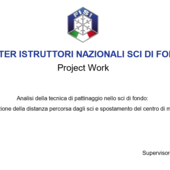 Sport&amp;Life - Dodici tesi sul fondo: &quot;Analisi della tecnica di pattinaggio nello sci di fondo: misurazione della distanza percorsa dagli sci e spostamento del centro di massa&quot;, la tesi di Harald Egger