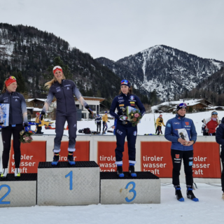 Sci di fondo - FESA Cup a St. Ulrich: Monsorno ancora terza nella sprint! De Martin Pinter seconda tra le juniores.