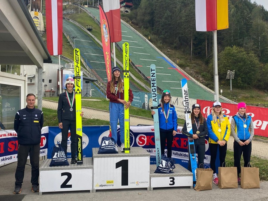 Salto con gli sci - Alex Insam e Annika Sieff vincono i Campionati Italiani a Villach