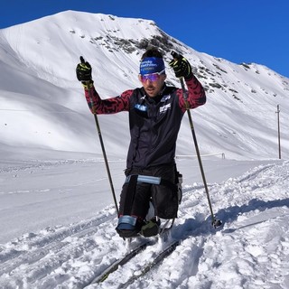 Sci di fondo paralimpico - La Nazionale italiana in raduno sulla neve sul Passo dello Stelvio