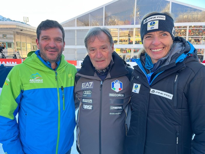 Il presidente Roda ha scelto Anterselva nel weekend di Kitzbühel; un segnale importante per il biathlon italiano e per la località olimpica