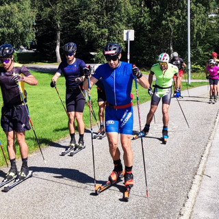 FOTO, Sci di fondo - Che bella opportunità! In Norvegia, allenamento con Pellegrino, De Fabiani e Mocellini per gli azzurrini della nazionale juniores