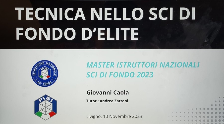 Sport&amp;Life - Dodici tesi sul fondo: &quot;Analisi sull'apprendimento tecnico dell'atleta d'élite nello sci di fondo&quot;, la tesi di Giovanni Caola