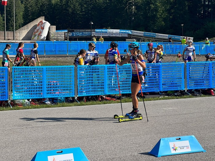 Biathlon estivo, Lisa Vittozzi domina la sprint dei Campionati italiani. Wierer seconda, Passler terza. Sara Scattolo prima junior