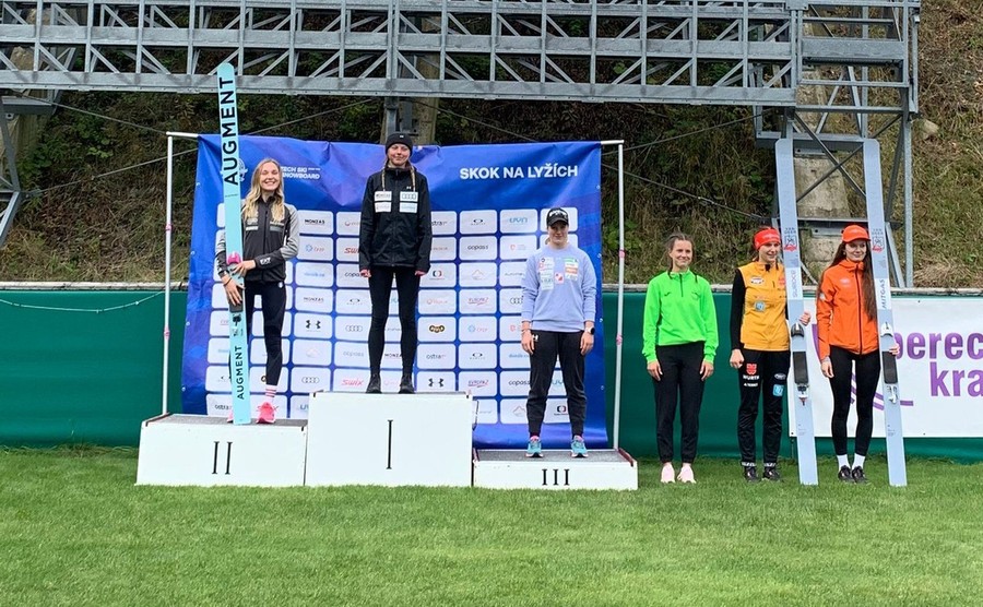 Salto con gli sci - Martina Zanitzer 2ª in FESA Cup a Liberec: vince Indrackova, trionfo di Poelz al maschile