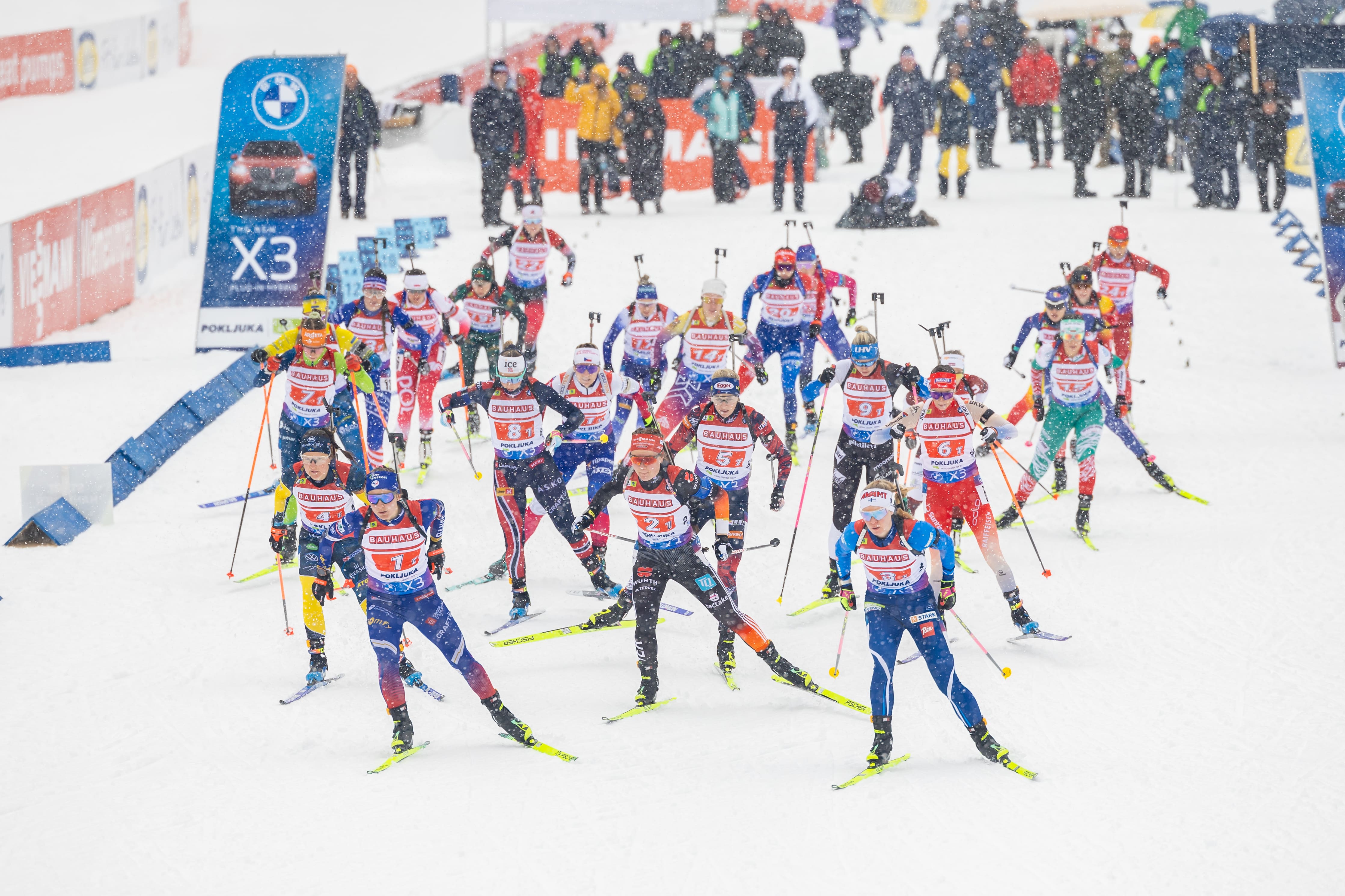 Biathlon – Coppa del Mondo, la fotogallery della single mixed e della staffetta mista di Pokljuka