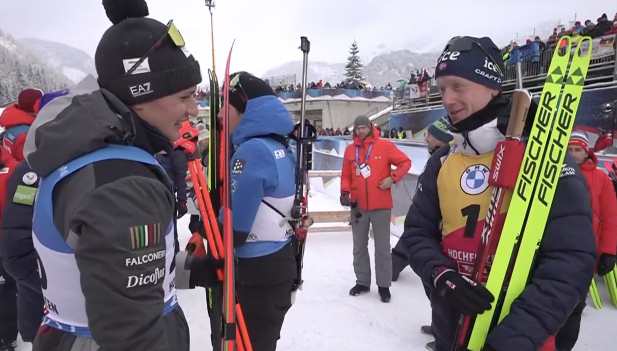 Biathlon – Tommaso Giacomel omaggia i fratelli Bø: “Sono felice di aver vissuto nella loro epoca e grato di averli conosciuti anche come persone”